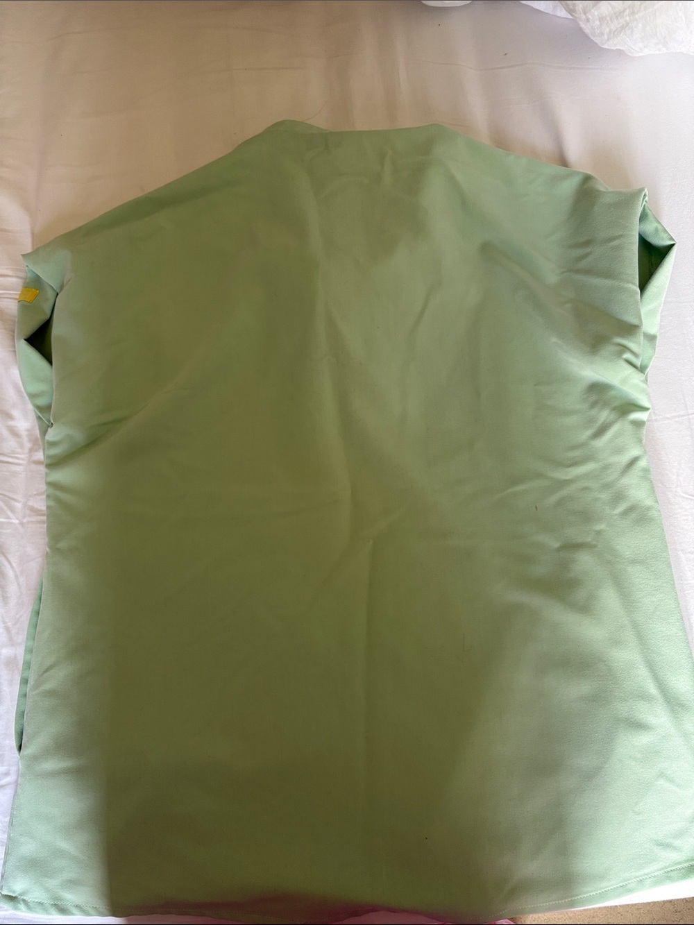Garde Malade Mandarin Style Scrub Top - Picture 2 of 3